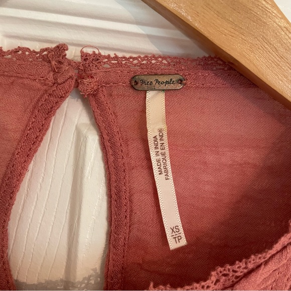 Free People Jasmine Ruffle Blouse - Picture 3 of 5